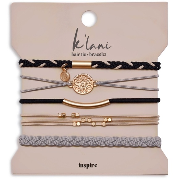 NEW! k’lani Inspire Set Hair Ties + Bracelets - Picture 4 of 8